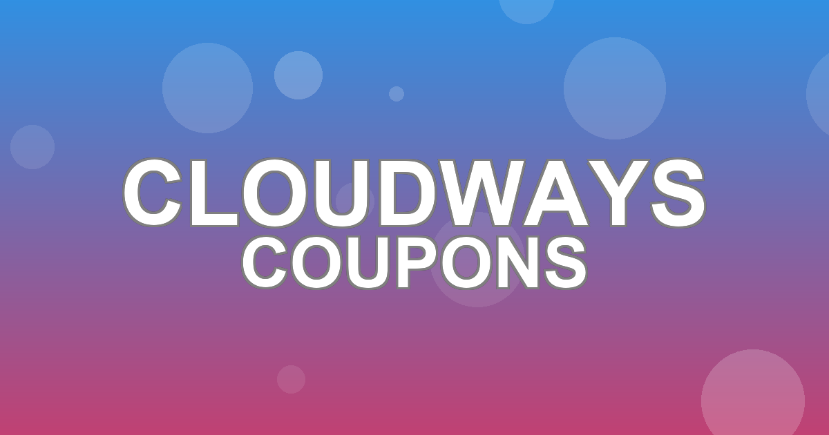 Cloudways Deals