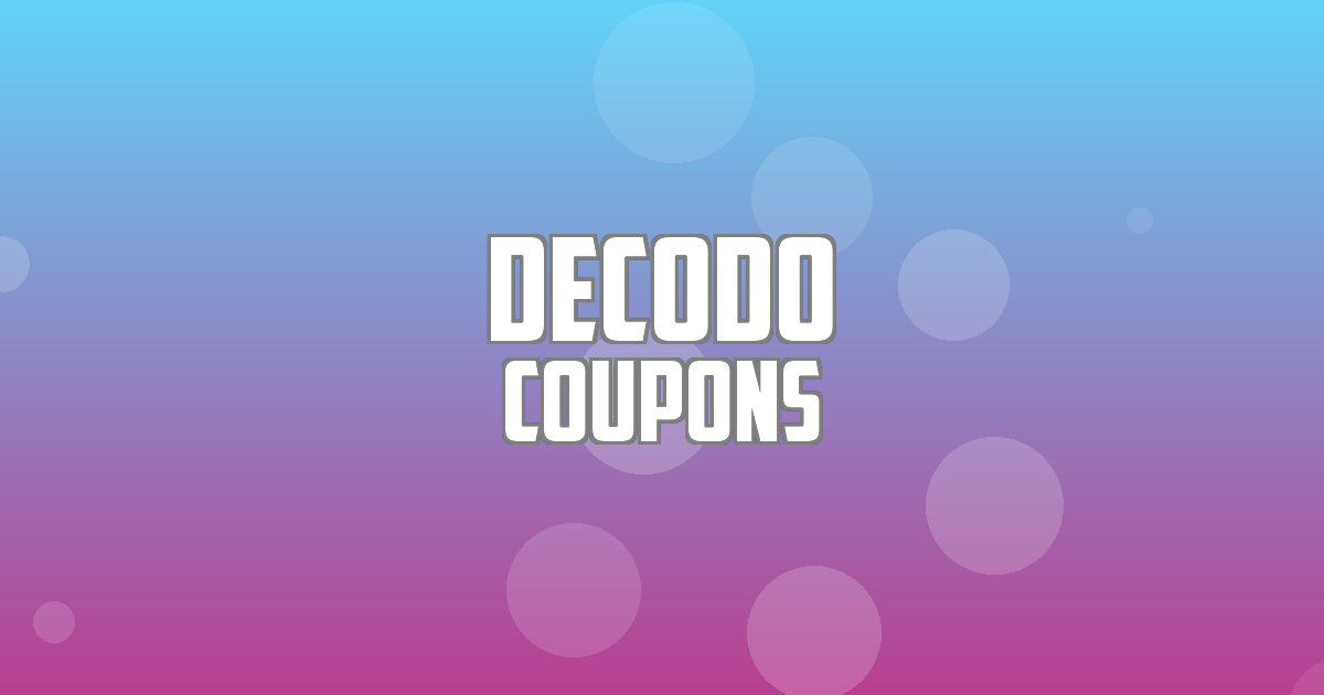Decodo Deals