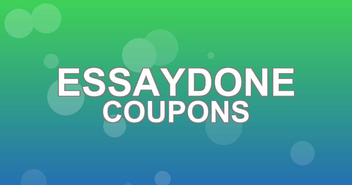 EssayDone Deals