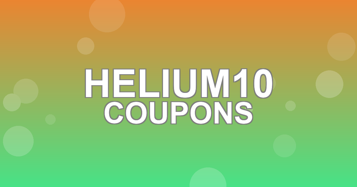 Helium10 Deals