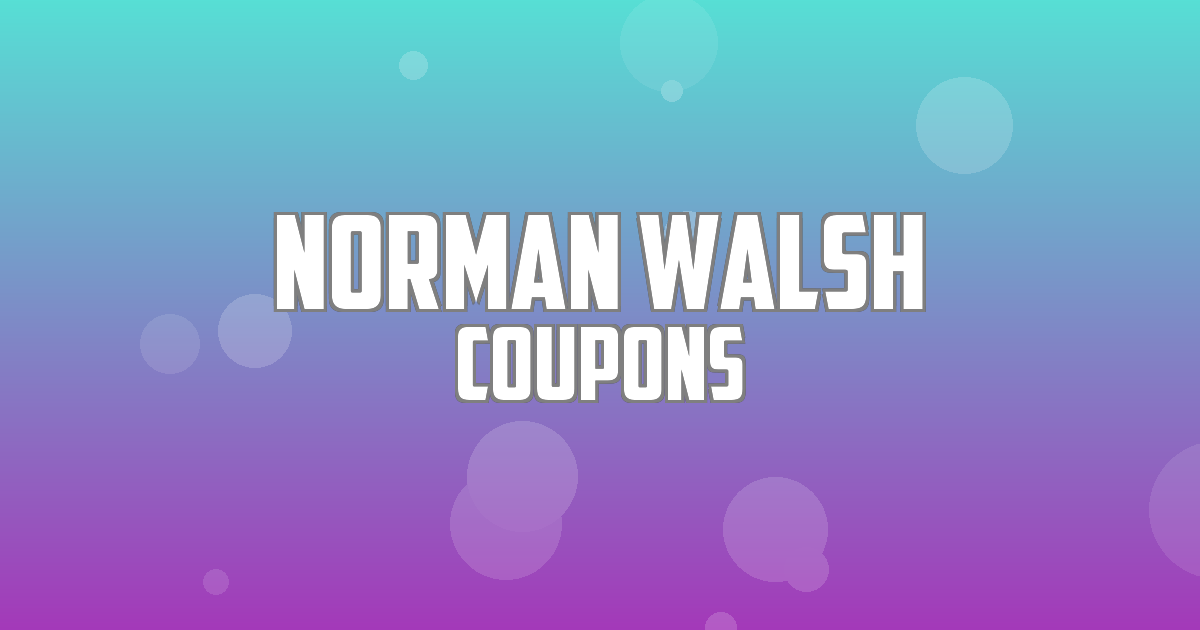 Norman Walsh Deals