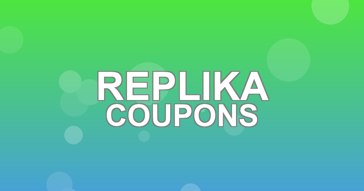 Replika Deals