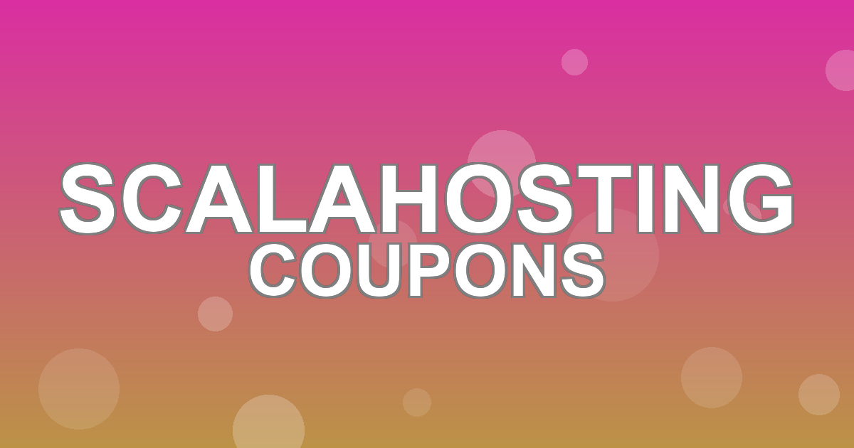 ScalaHosting Deals