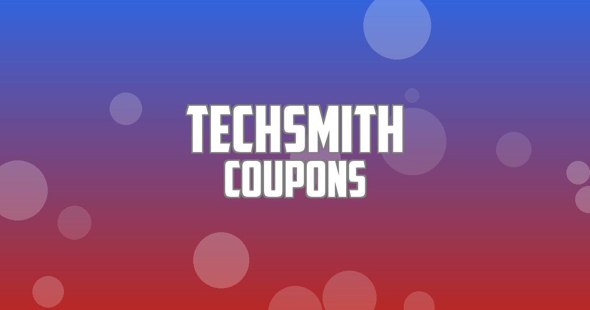 Techsmith Deals