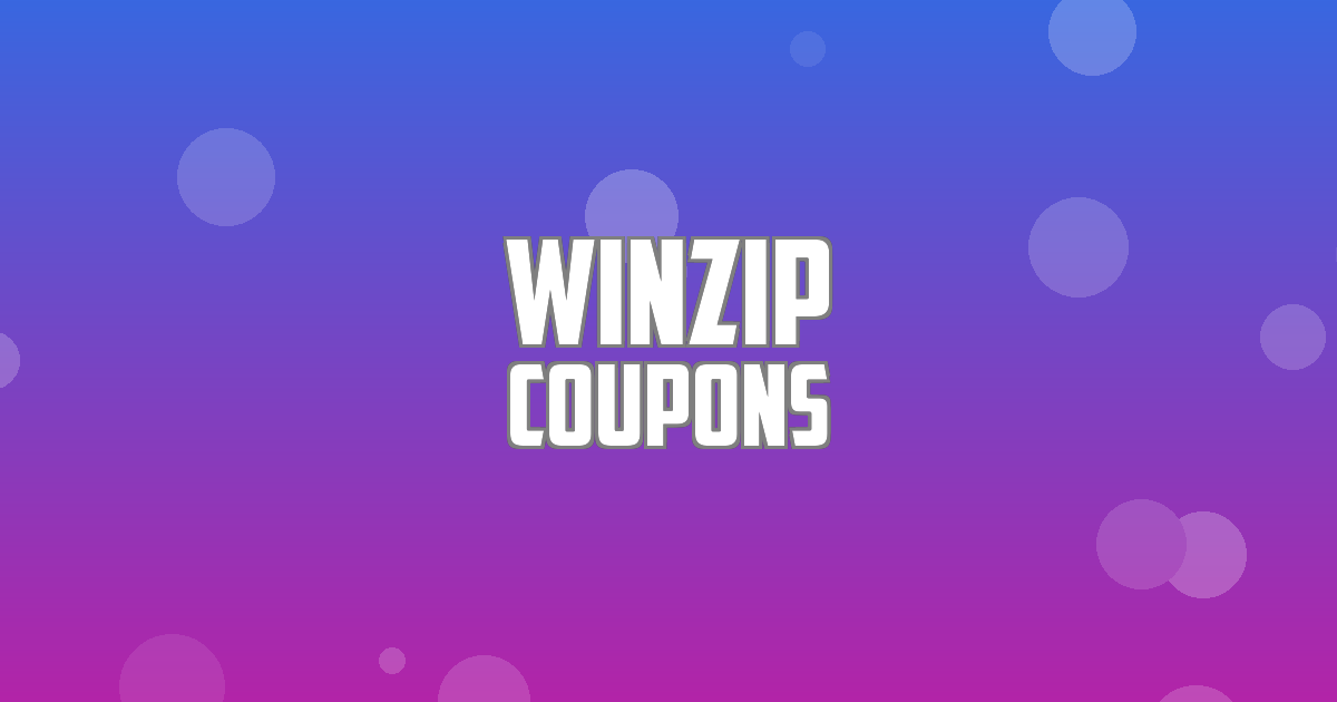 WinZip Deals