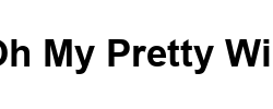 Oh My Pretty Wig Logo